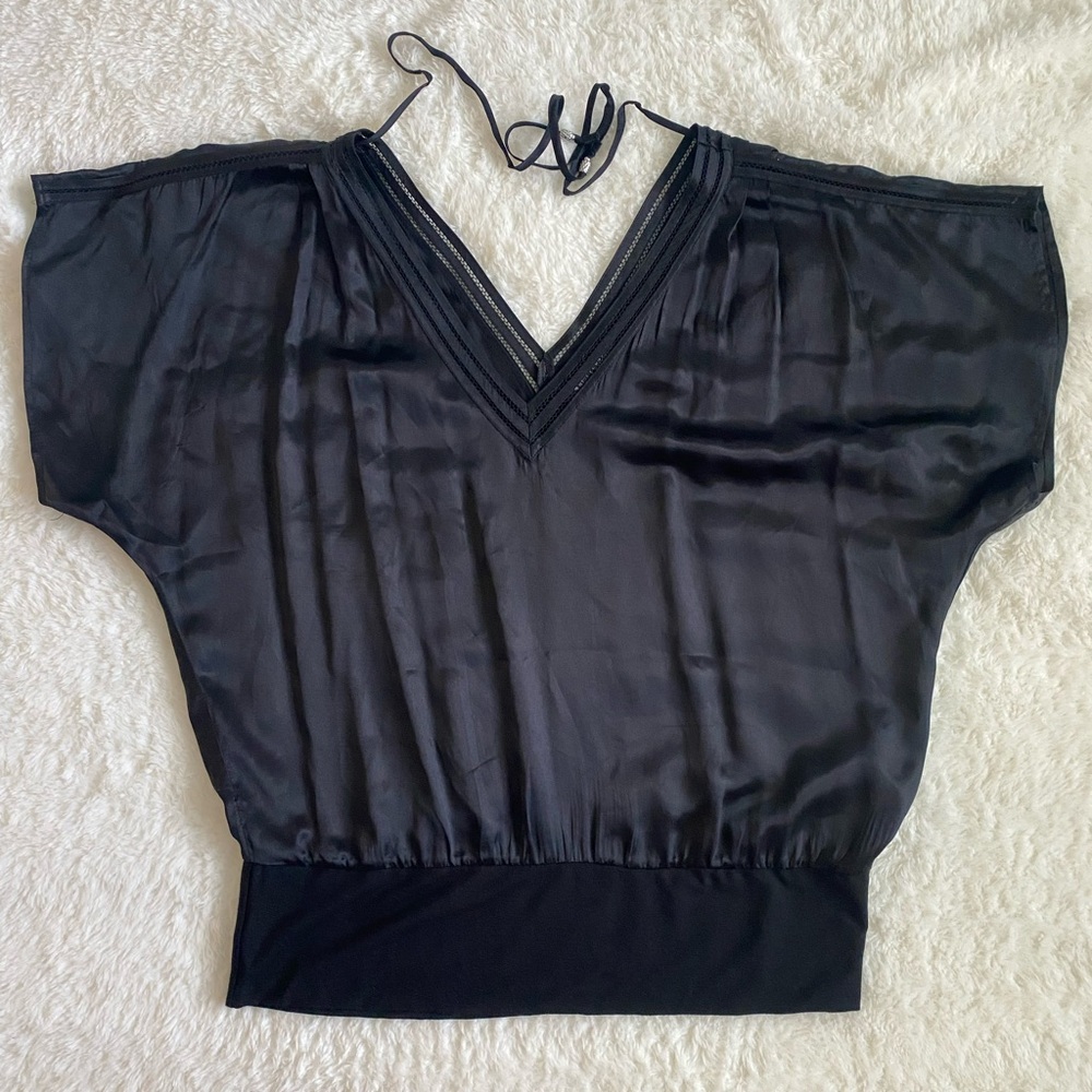 White House Black Market Silk Blouse
